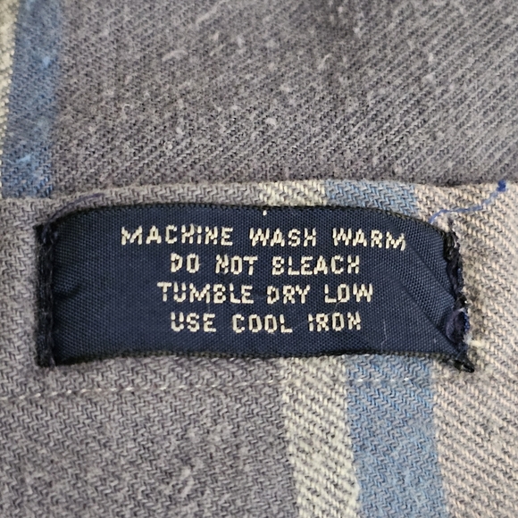 Gant Salty Dog Washed 100% Cotton Plaid Pastel Mens Buttondown XL - Picture 9 of 14